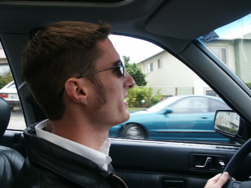 August 14th started off with a trip to San Francisco. Paul drives the crew in his new ass car...