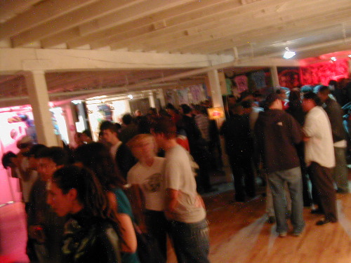 Aaron takes a random shot of the floor 1