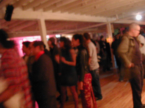 Aaron takes a random shot of the floor 4 (there's me on the right)